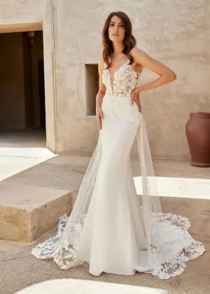 Elegant Wedding Dresses For Women Vintage Bridal Gowns Lace Appliques Sleeveless Satin Robes BacklessVestidos De Novia