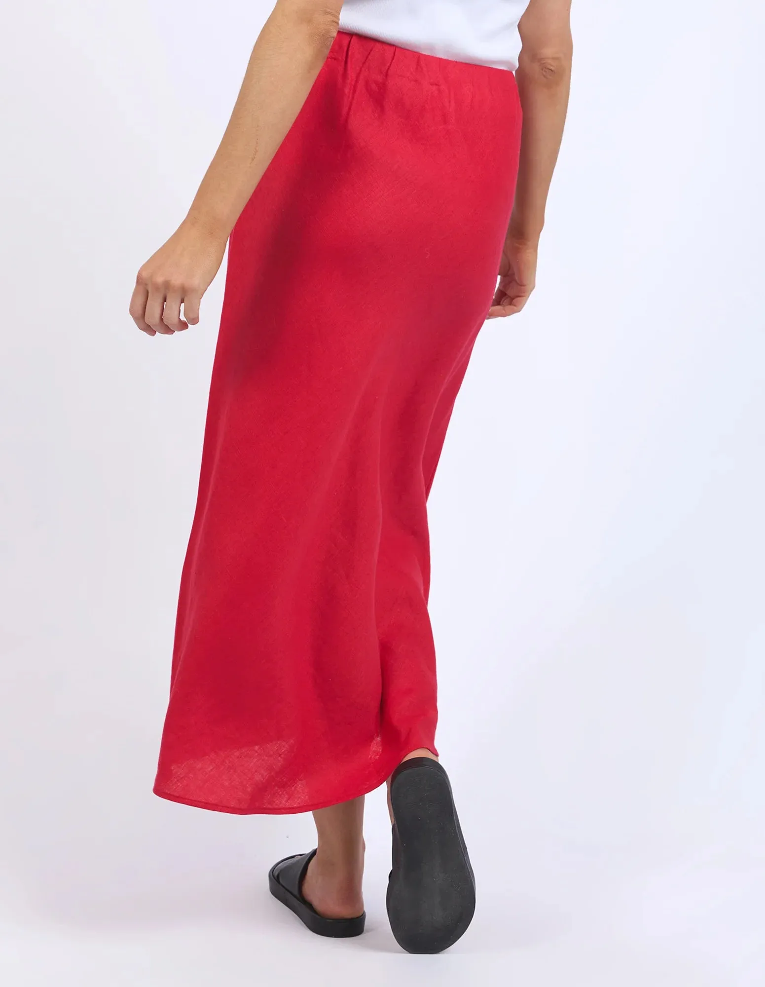 Eleni Skirt Bittersweet Red