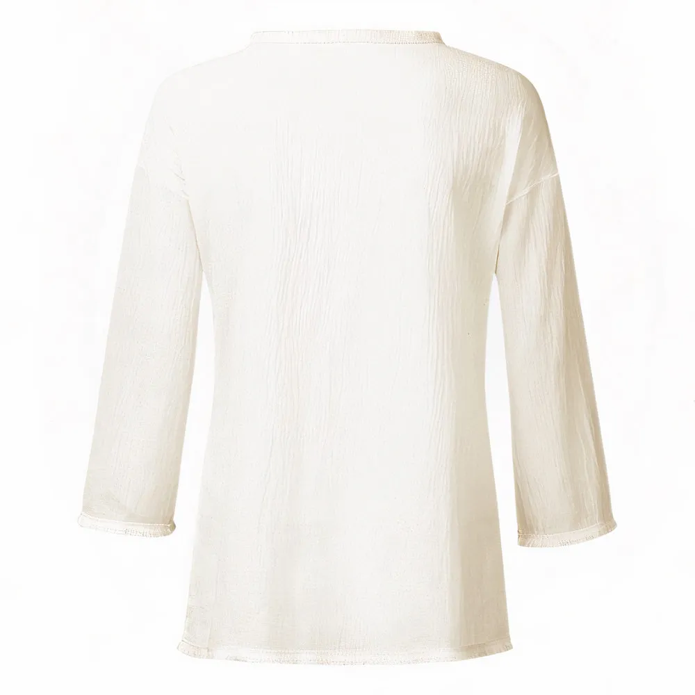 Flor® | Casual Linen Top