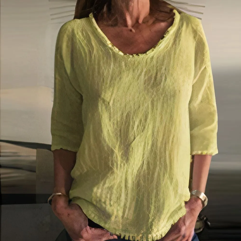 Flor® | Casual Linen Top