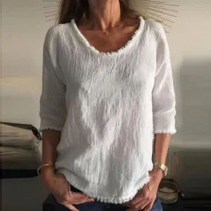 Flor® | Casual Linen Top