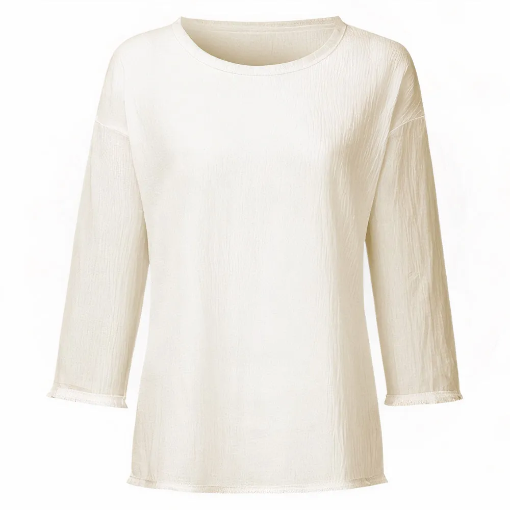Flor® | Casual Linen Top