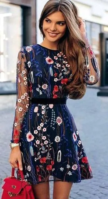flower luxi dress
