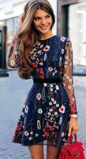 flower luxi dress