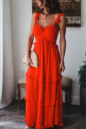 Gabrielle - Ladies tunic with V-neck Maxi Summer Dress