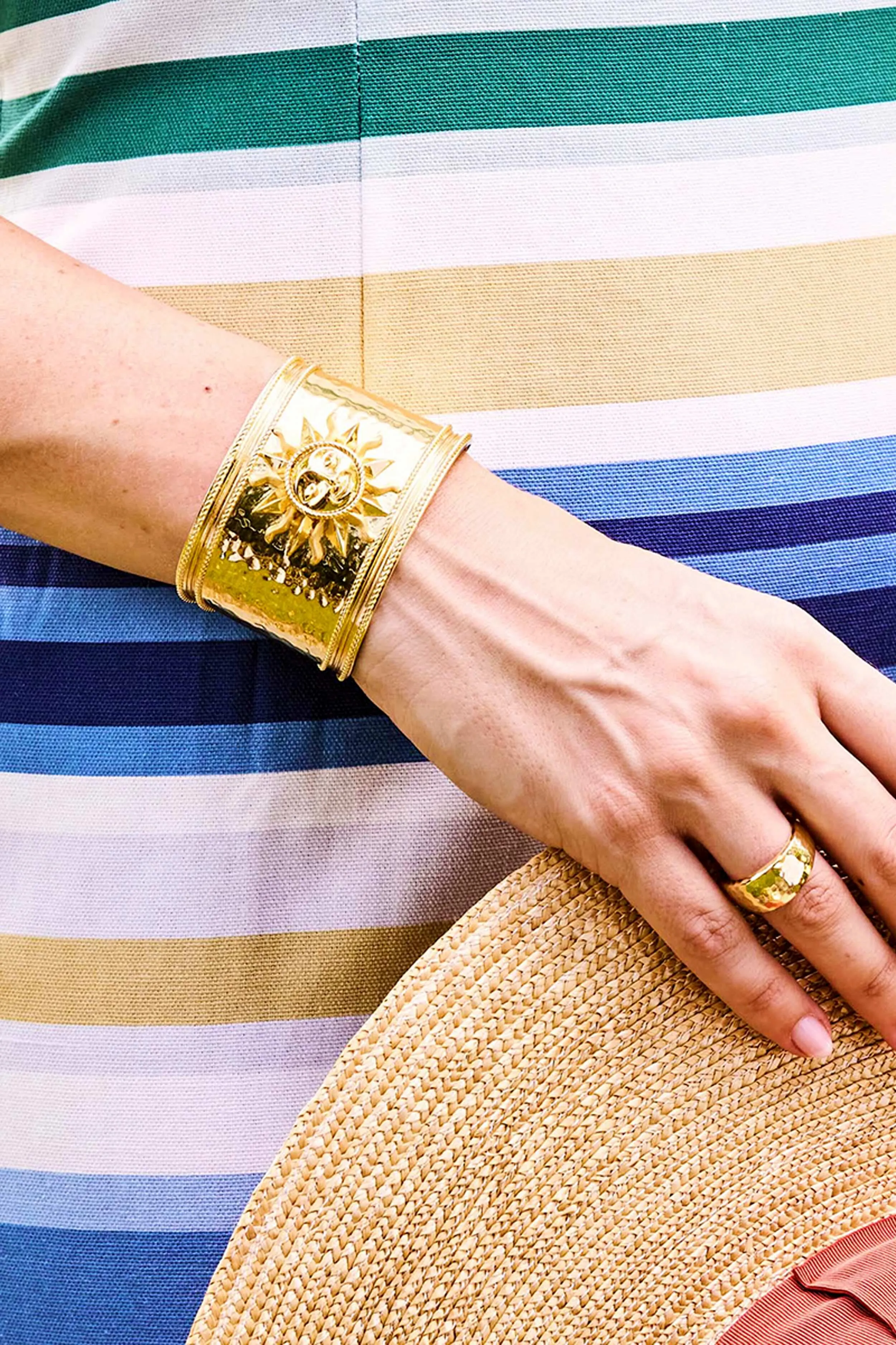 Gold Soleil Cuff