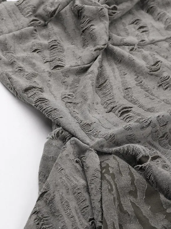 Gothic Lolita Dresses Pleated Gray Gray