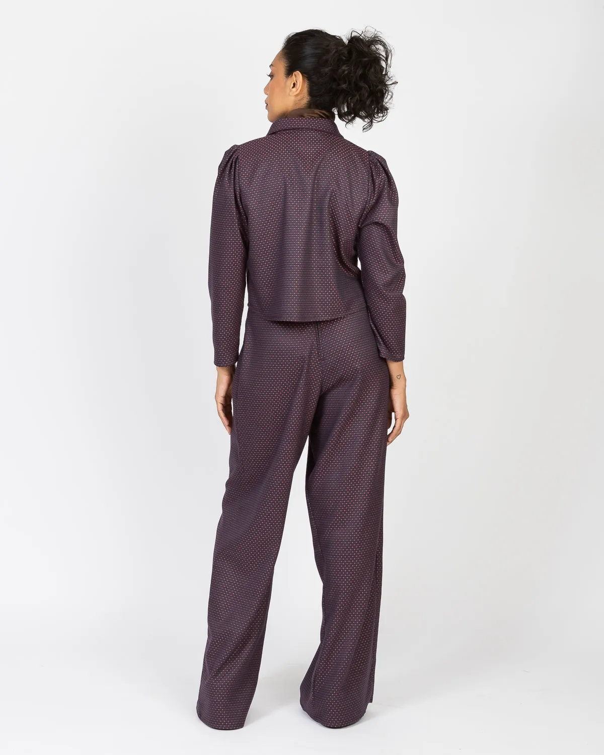 Grace | Oversized Cropped Jacket