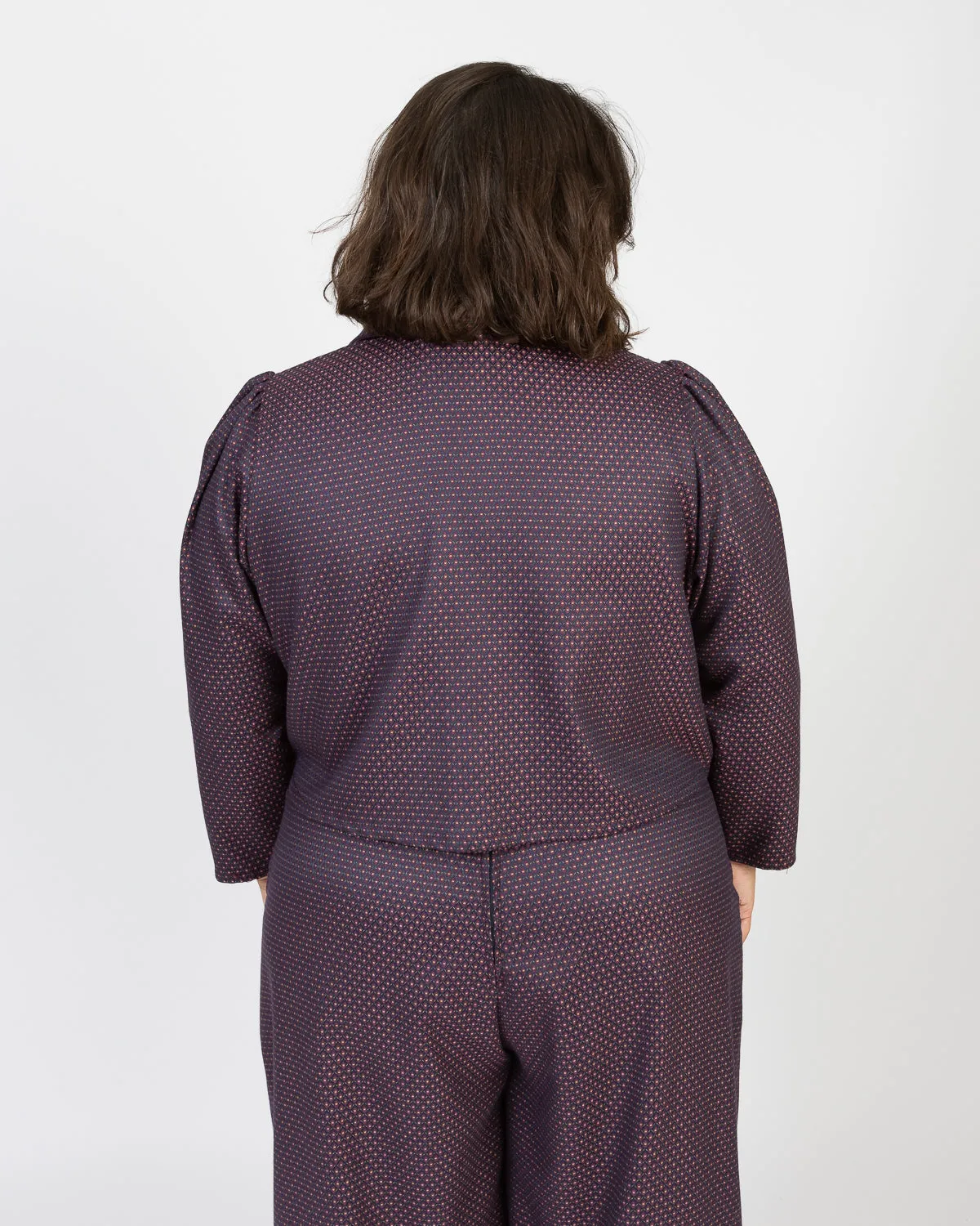 Grace | Oversized Cropped Jacket
