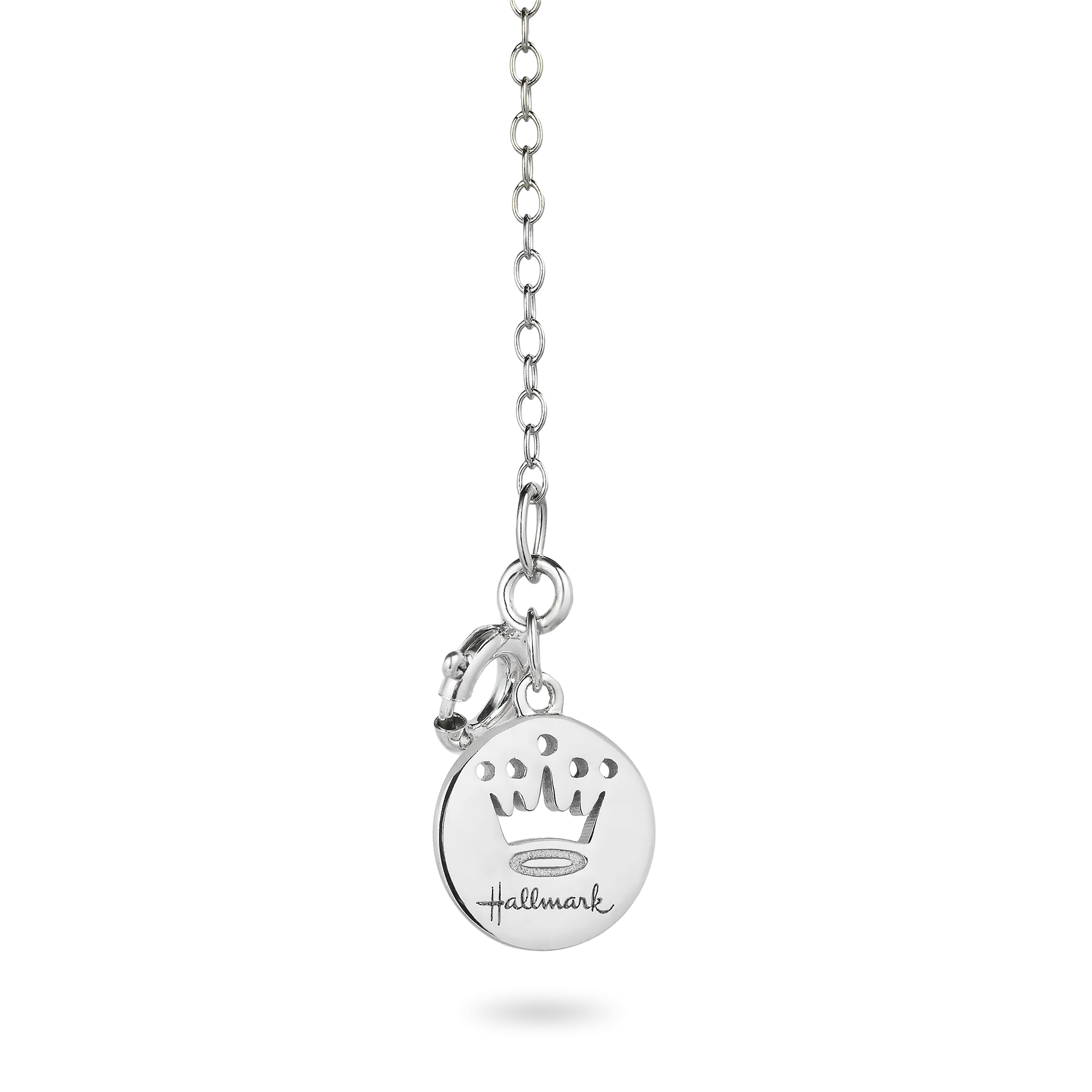 Hallmark Fine Jewelry Diamond Pave Scarab Pendant in Sterling Silver