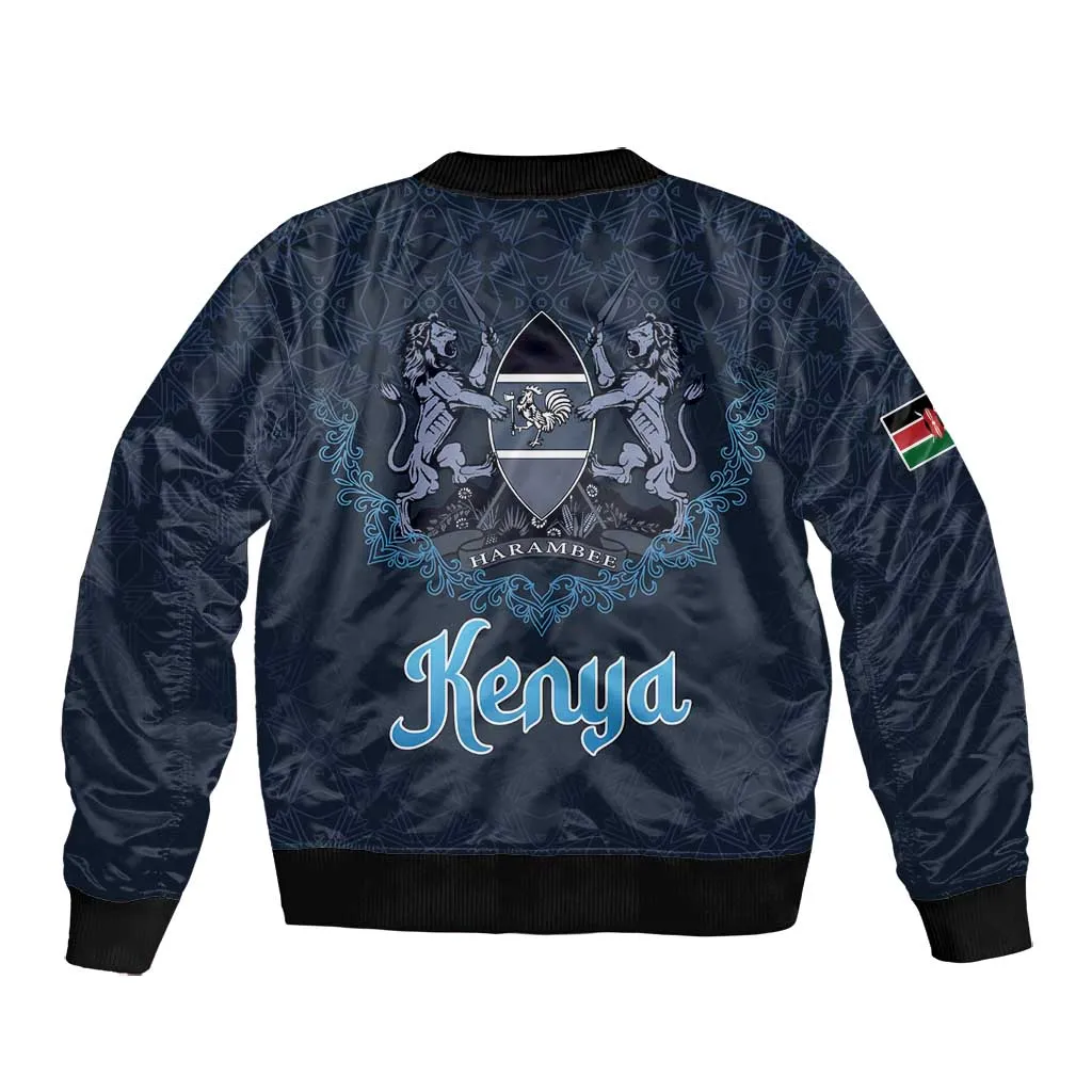 Happy Eid Al-Adha Bomber Jacket Kenya Mubarak LT15