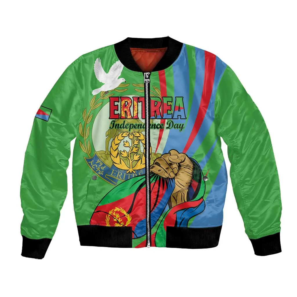 Happy Eritrea Independence Day Bomber Jacket 34th Anniversary LT15