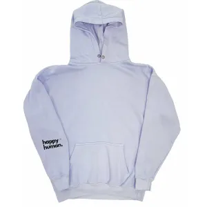 Happy Human Hoodie | Lilac | Adult