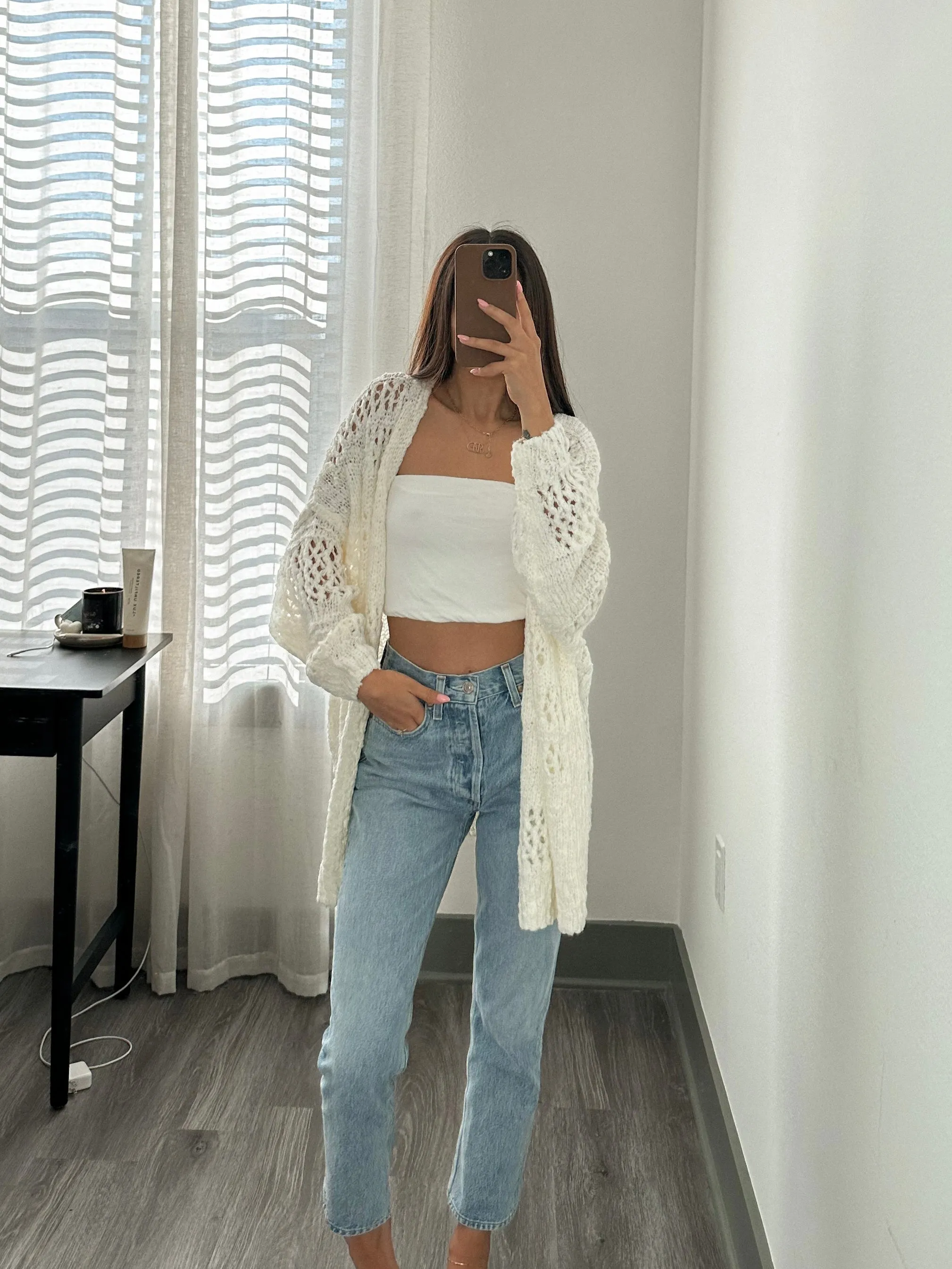 Hartley Cardigan (Cream)-FINAL SALE