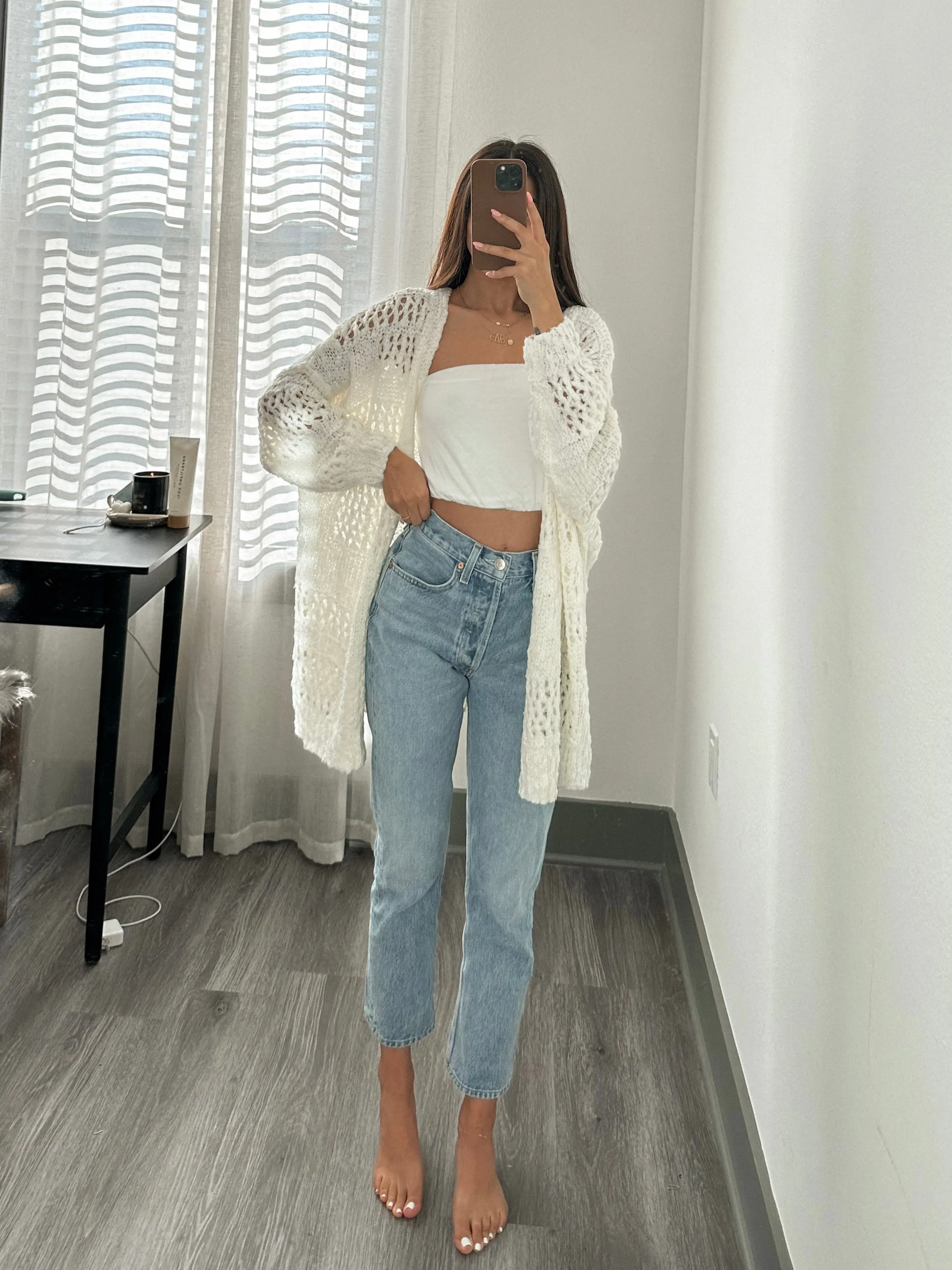 Hartley Cardigan (Cream)-FINAL SALE