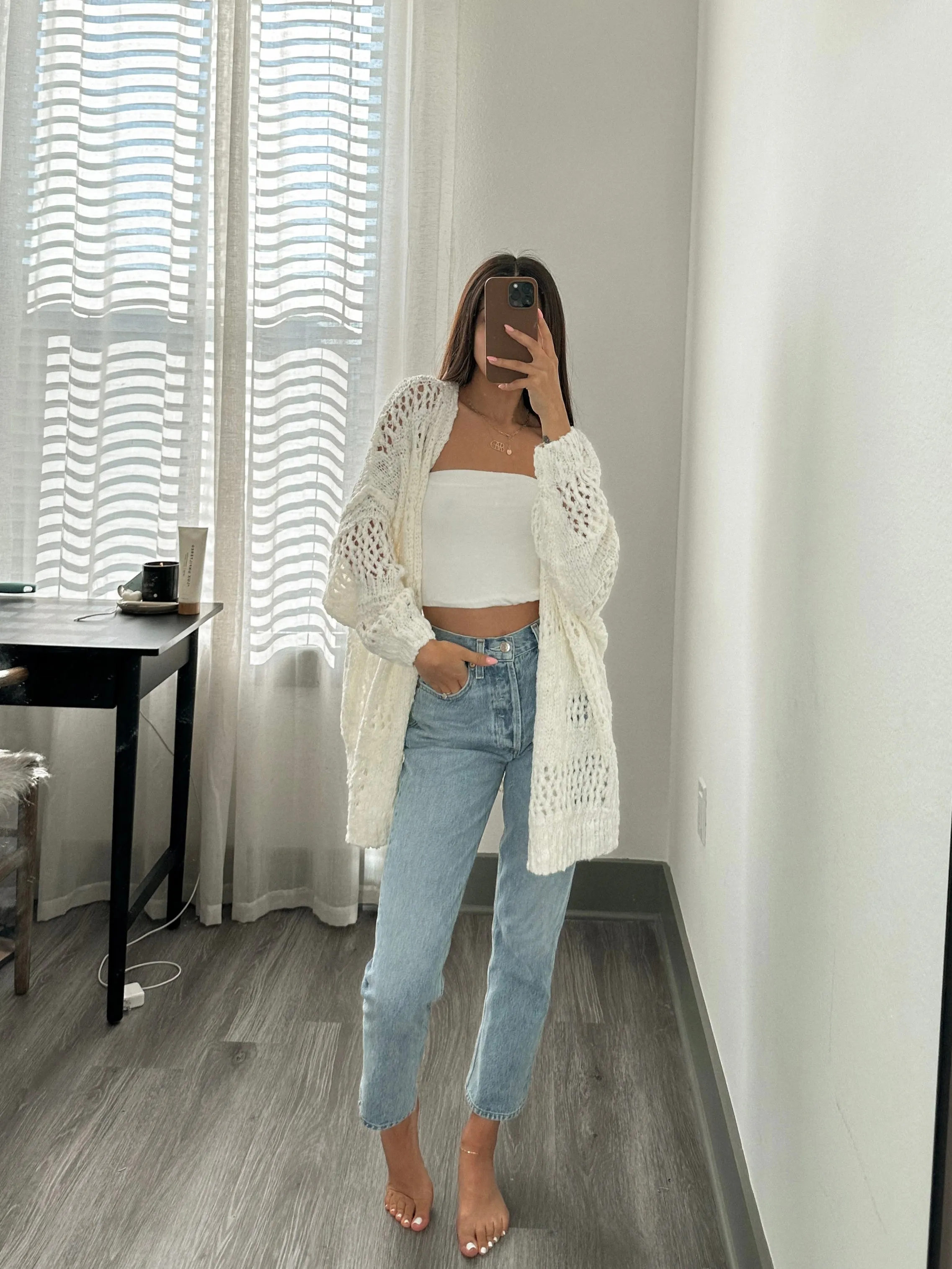 Hartley Cardigan (Cream)-FINAL SALE