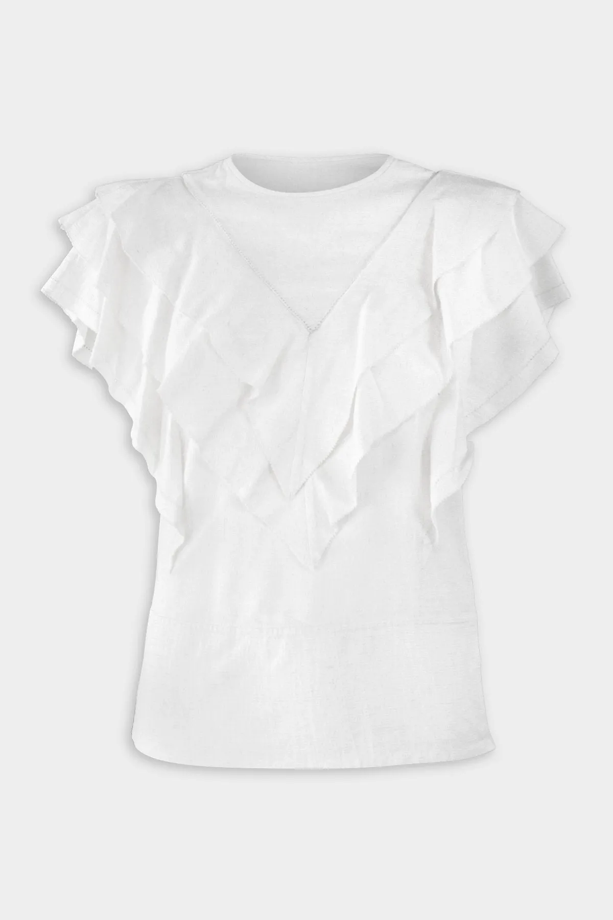Heaven Top in Ecru