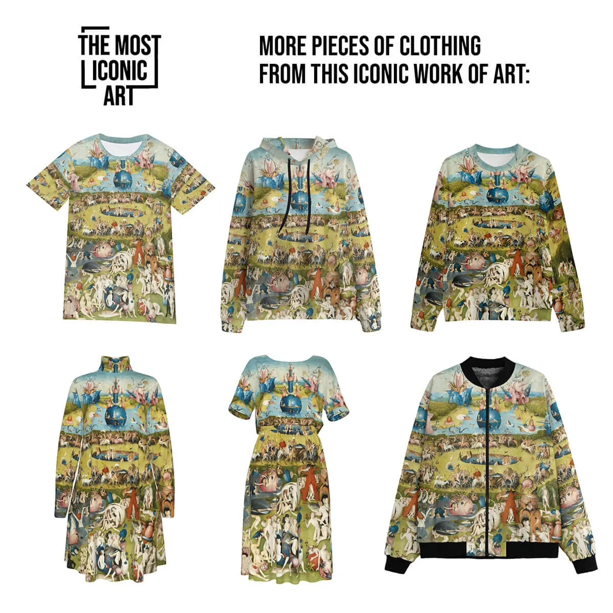 Hieronymus Bosch The Garden of Earthly Delights Men's Cotton Blazer
