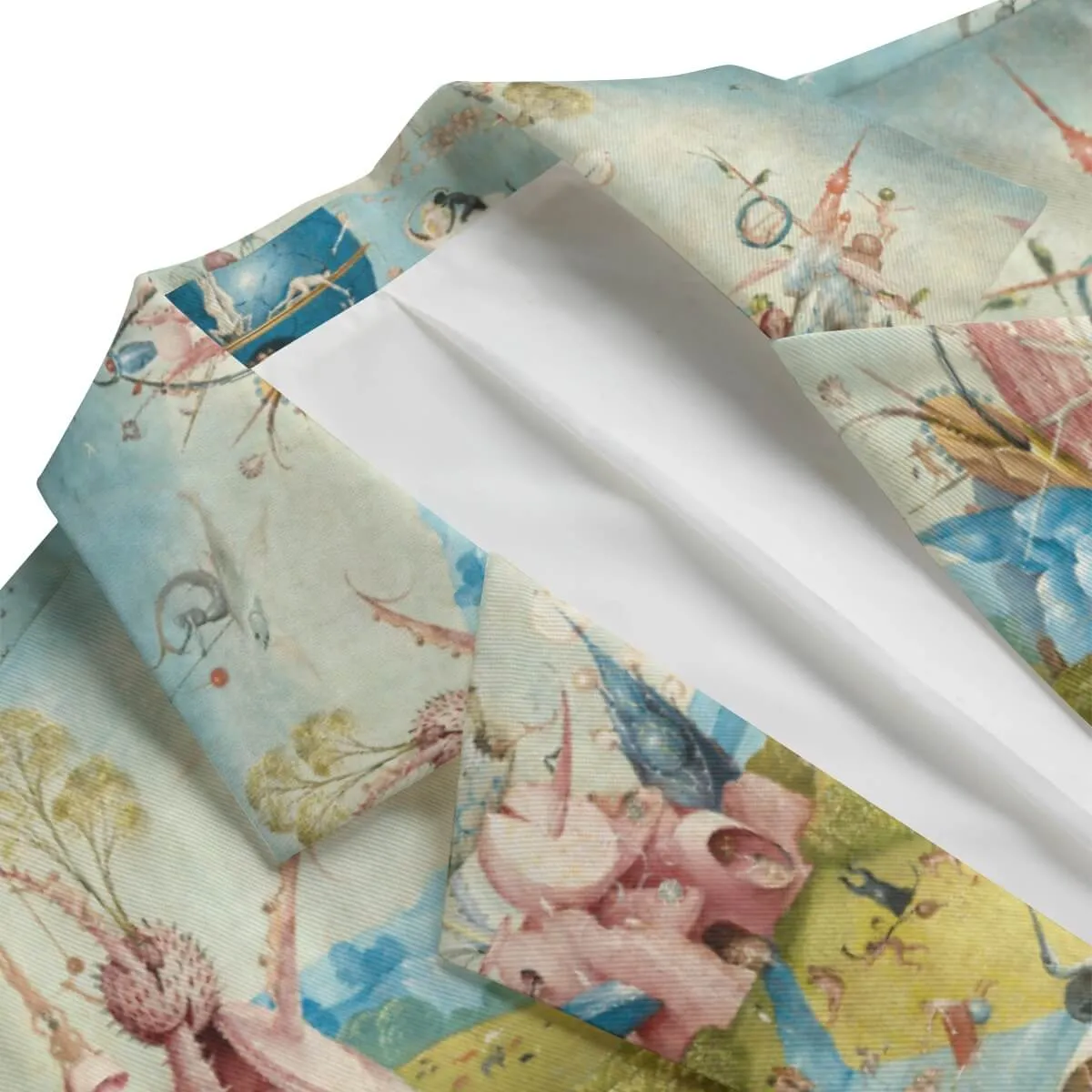 Hieronymus Bosch The Garden of Earthly Delights Men's Cotton Blazer