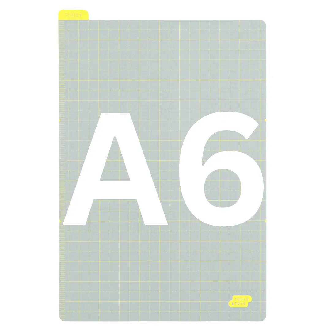 [Hobonichi Pencil Board] Ice Gray x Yellow (3 sizes)