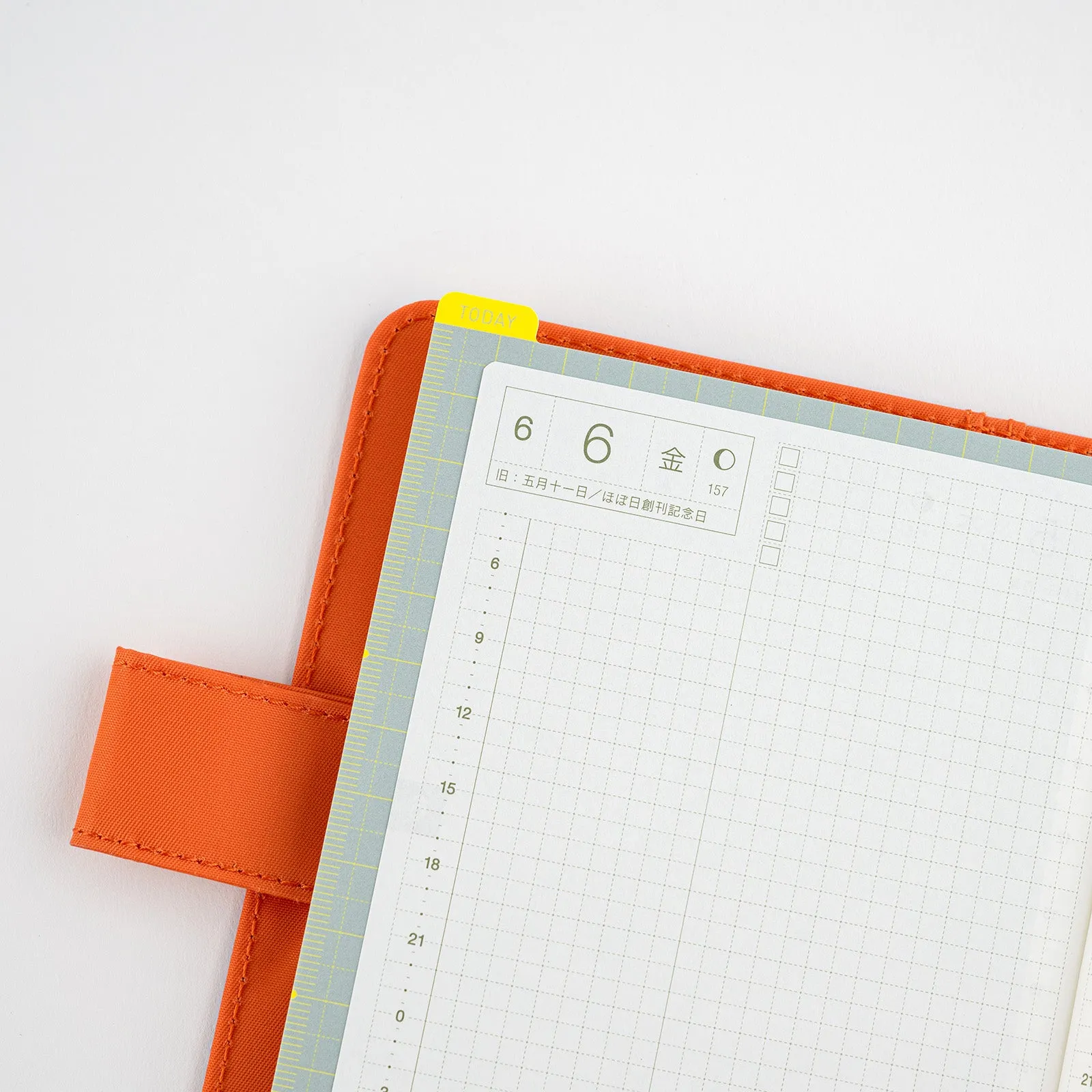 [Hobonichi Pencil Board] Ice Gray x Yellow (3 sizes)