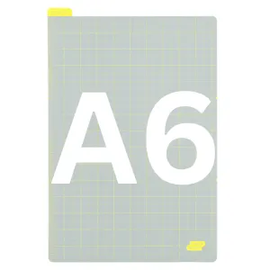 [Hobonichi Pencil Board] Ice Gray x Yellow (3 sizes)