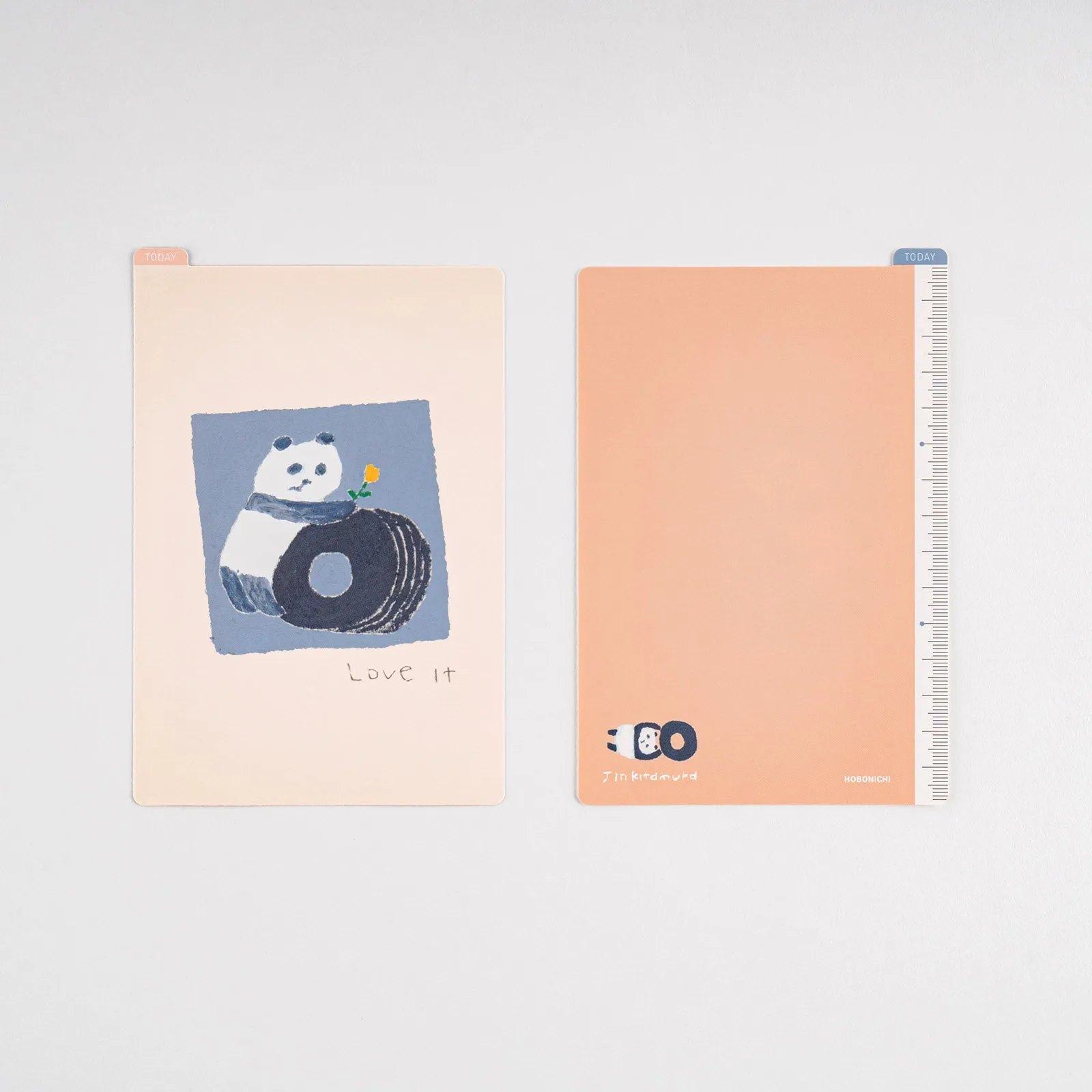 [Hobonichi Pencil Board] Jin Kitamura Love it Panda (A6)