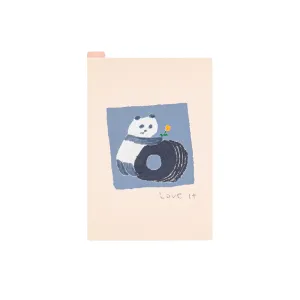 [Hobonichi Pencil Board] Jin Kitamura Love it Panda (A6)