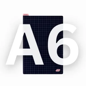 [Hobonichi Pencil Board] Navy x Pink (3 sizes)