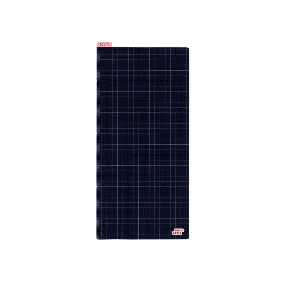 [Hobonichi Pencil Board] Navy x Pink (3 sizes)