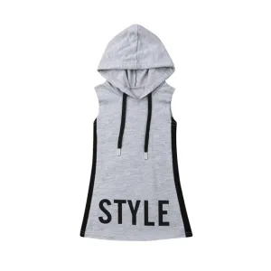 Hooded Dress For Girls Dresses