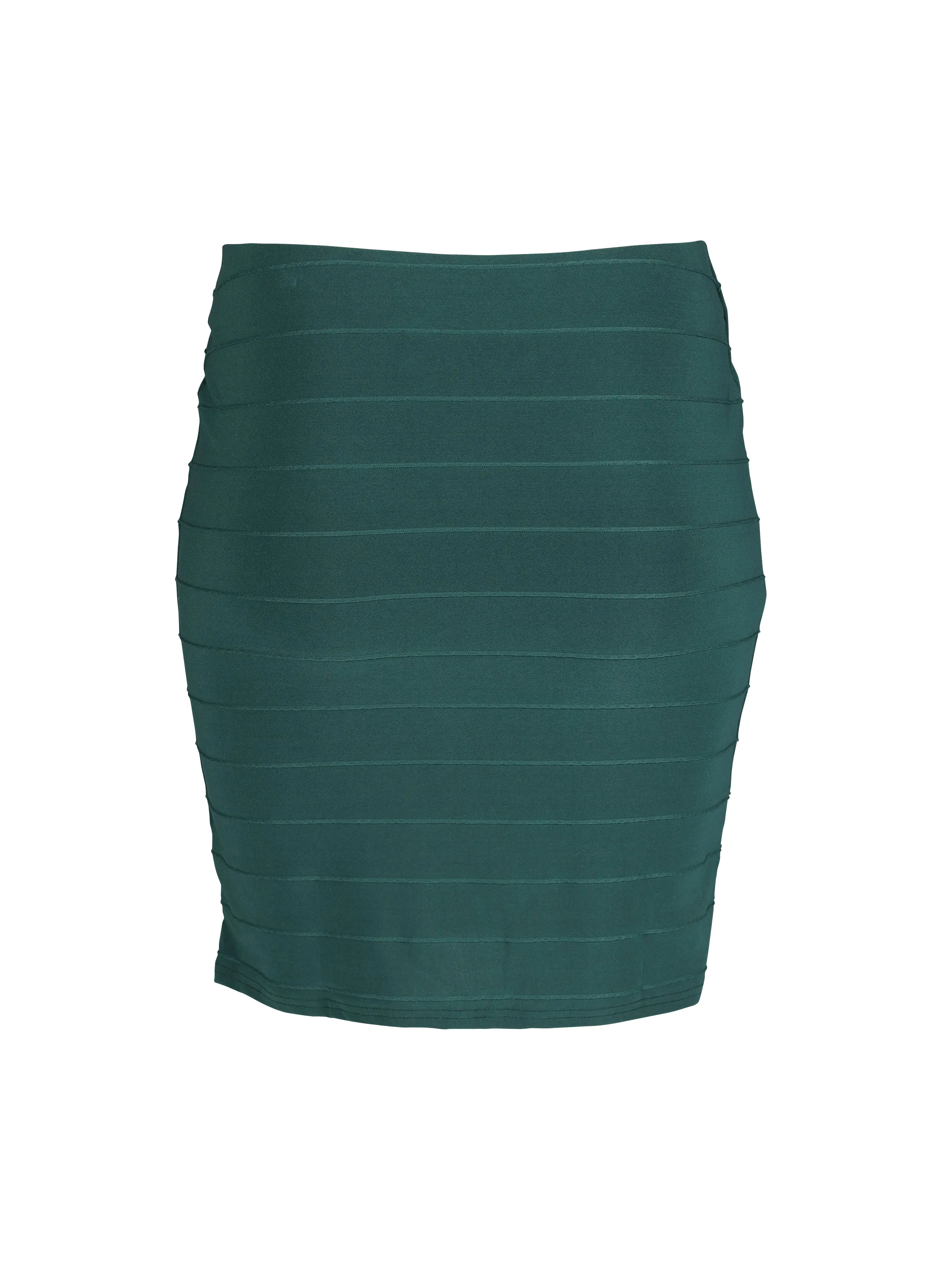 IDA SKIRT - Dark bottle green