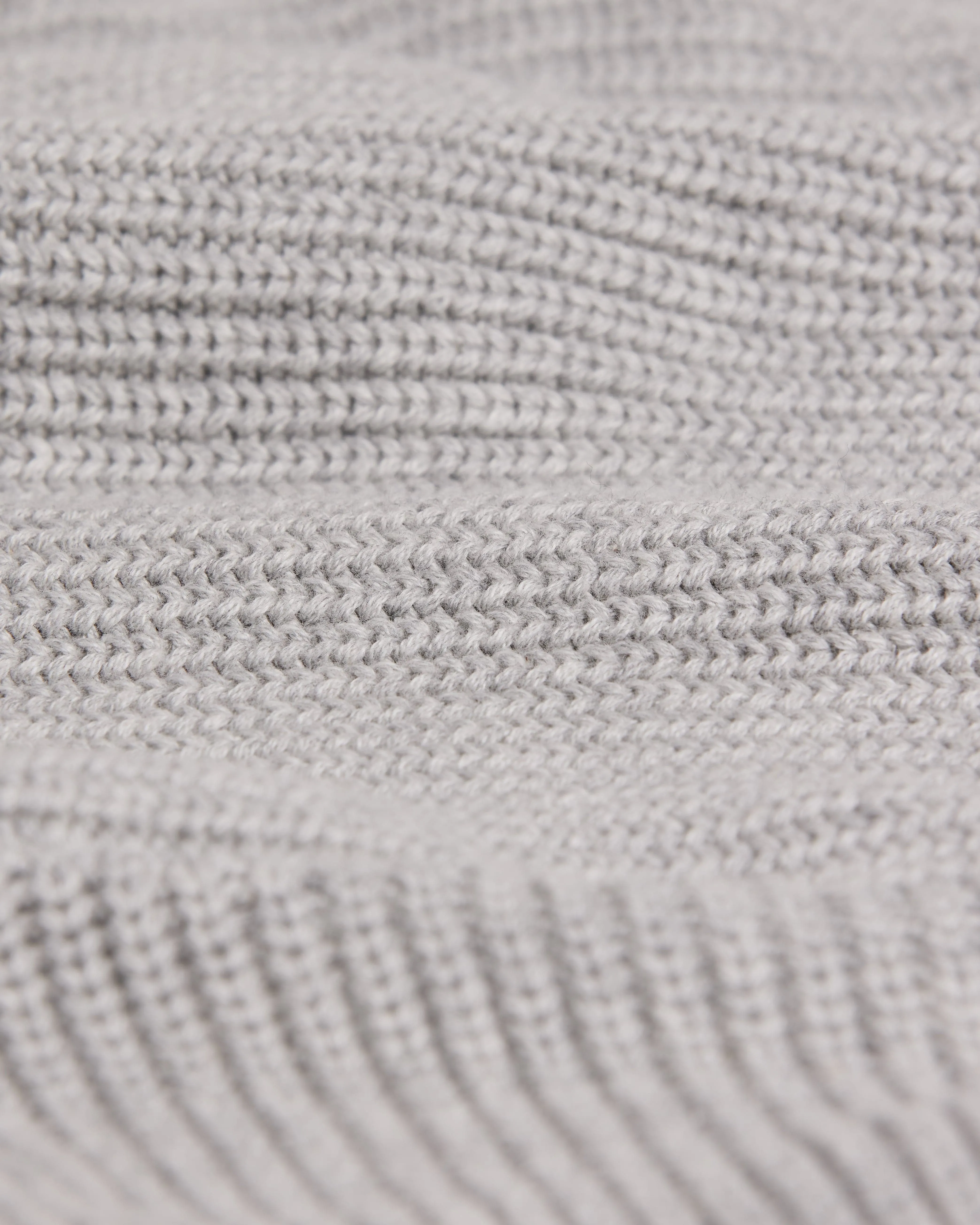IM Oversized Knit Sweater | Grey Marl