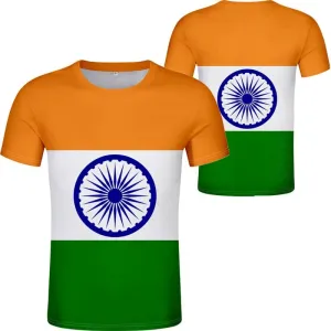 India Flag 3D Print Oversized T Shirt