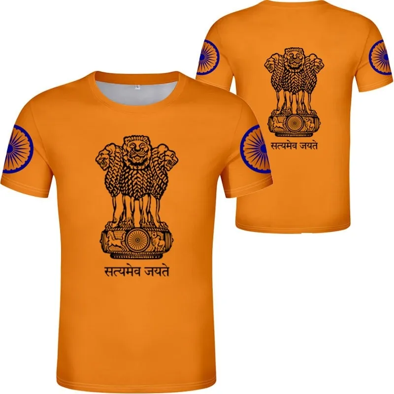 India Flag 3D Print Oversized T Shirt