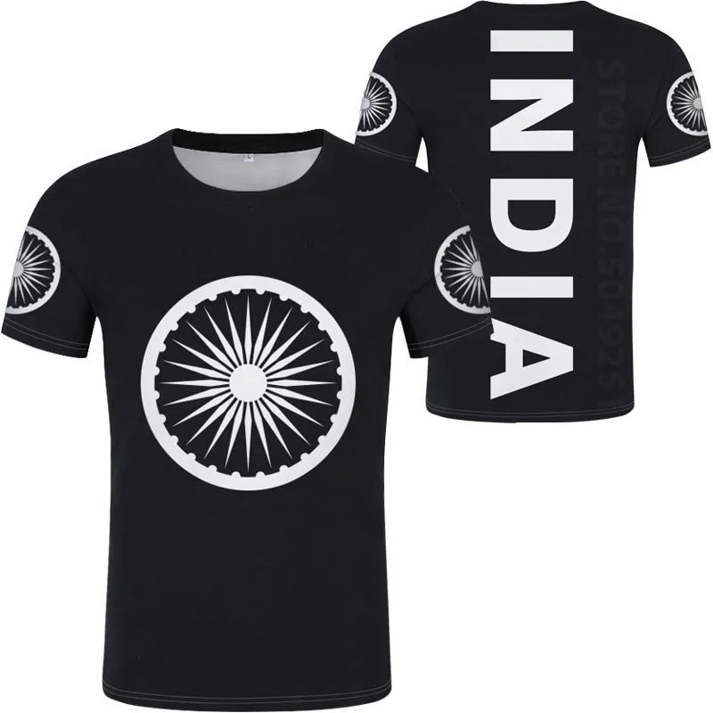 India Flag 3D Print Oversized T Shirt
