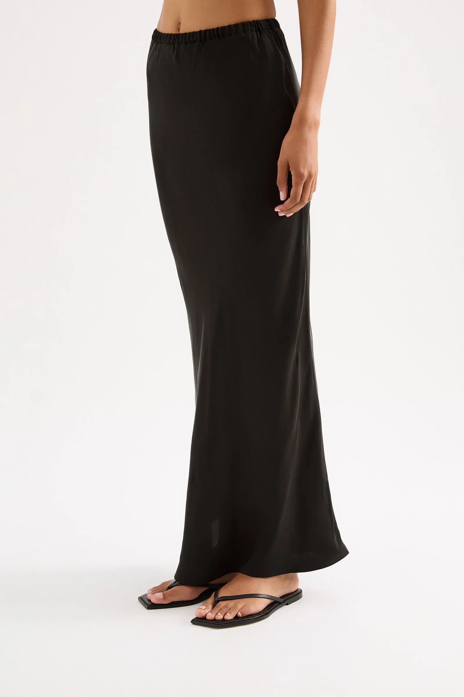 INES CUPRO SKIRT