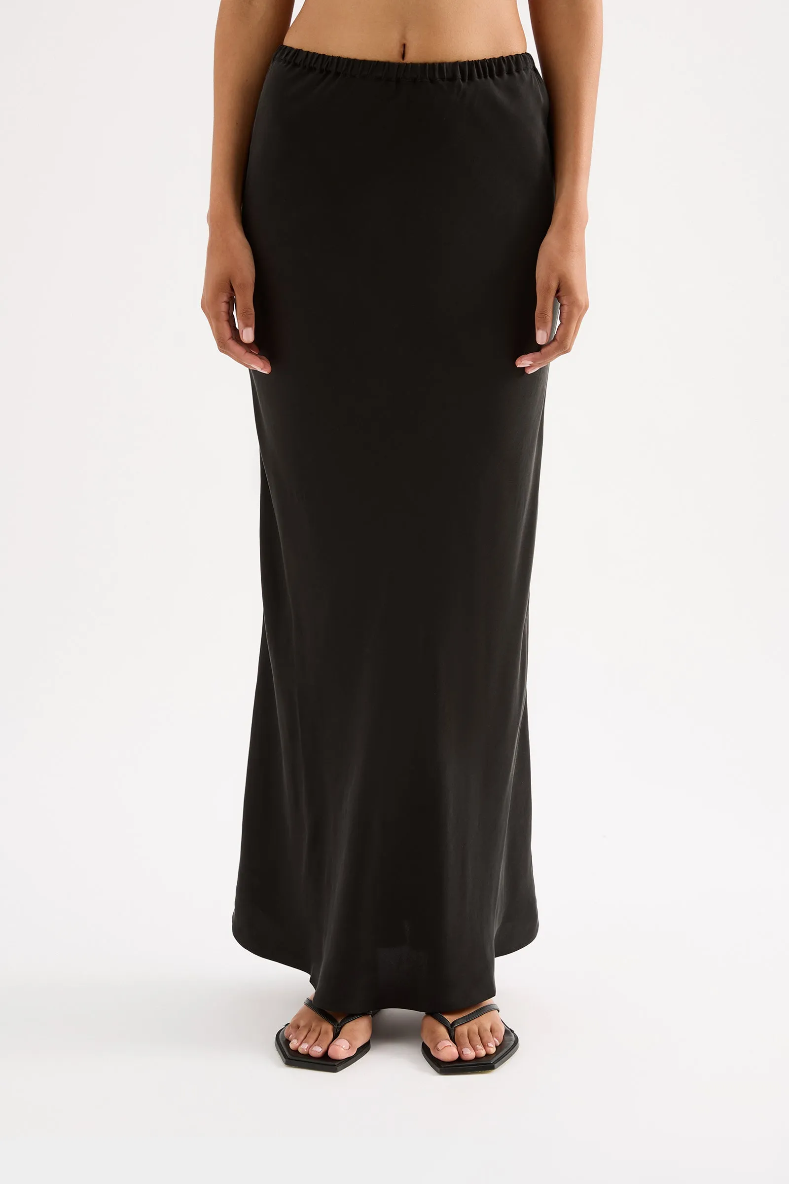 INES CUPRO SKIRT