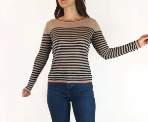 Ines De La Fressange   Uniqlo striped linen top size S