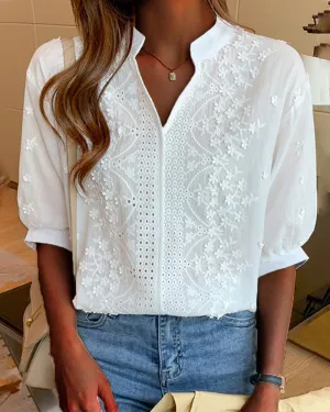 Janeth® | V-neck blouse
