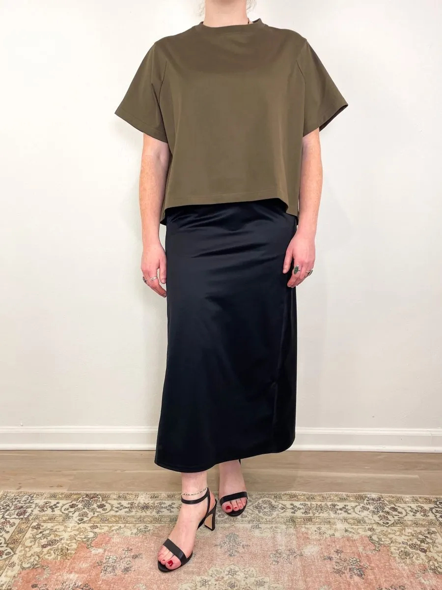 Jeniffer Flair Skirt in Black
