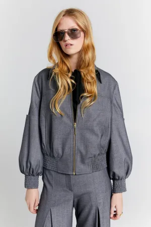 Karen Walker Rider Bomber Jacket // Charcoal