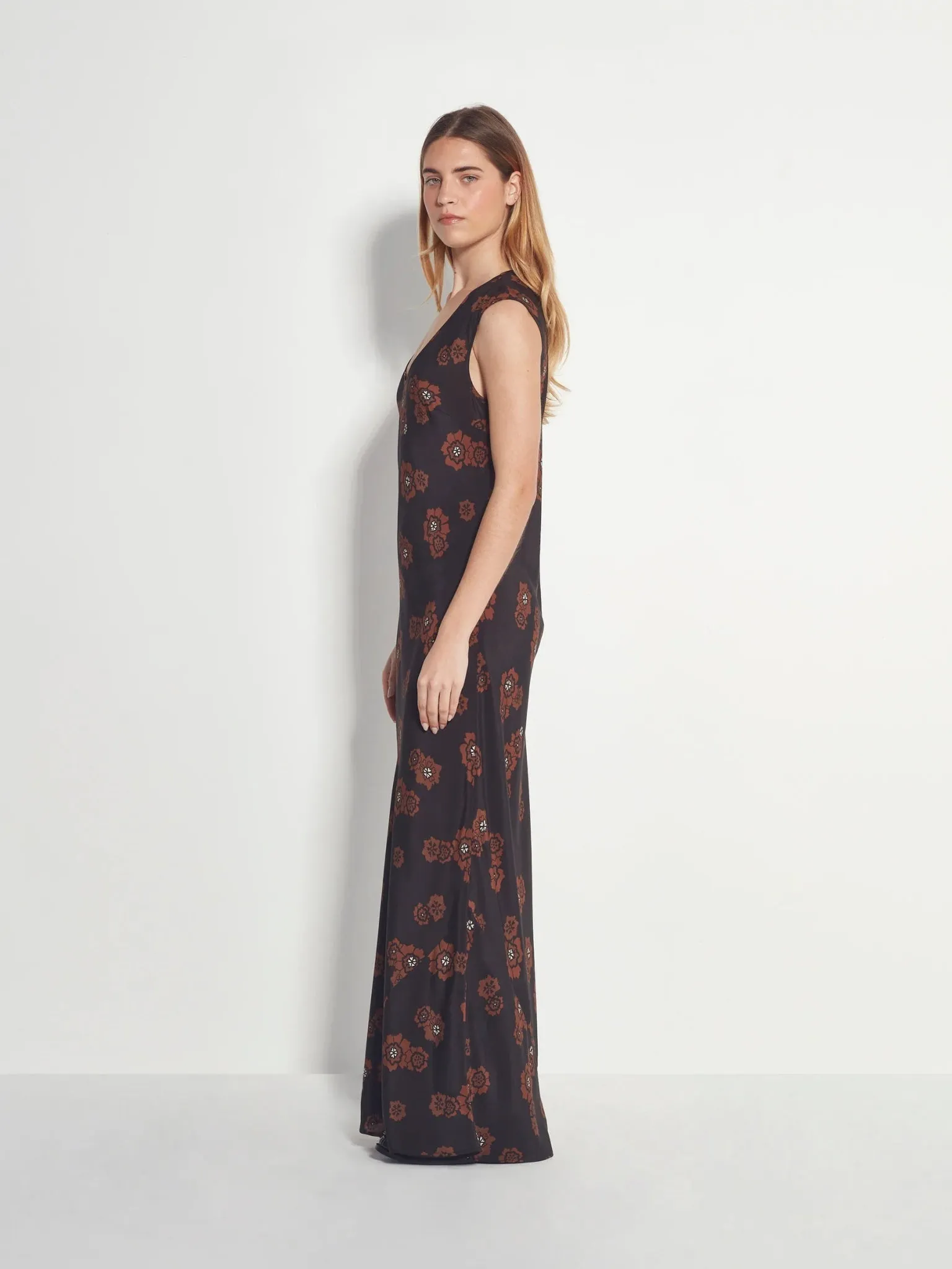 Kenna Dress (Silk CDC) | Cacao
