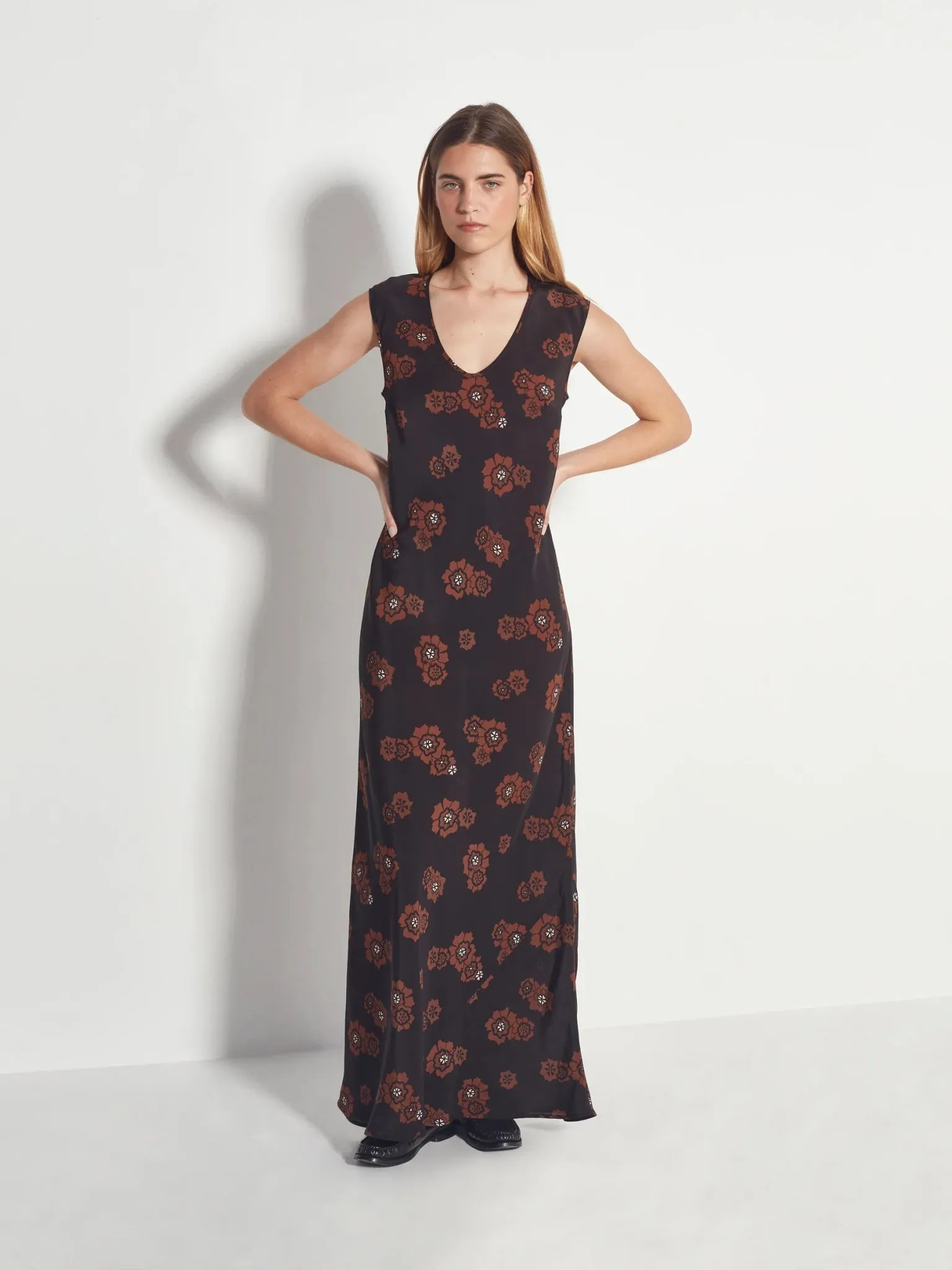Kenna Dress (Silk CDC) | Cacao