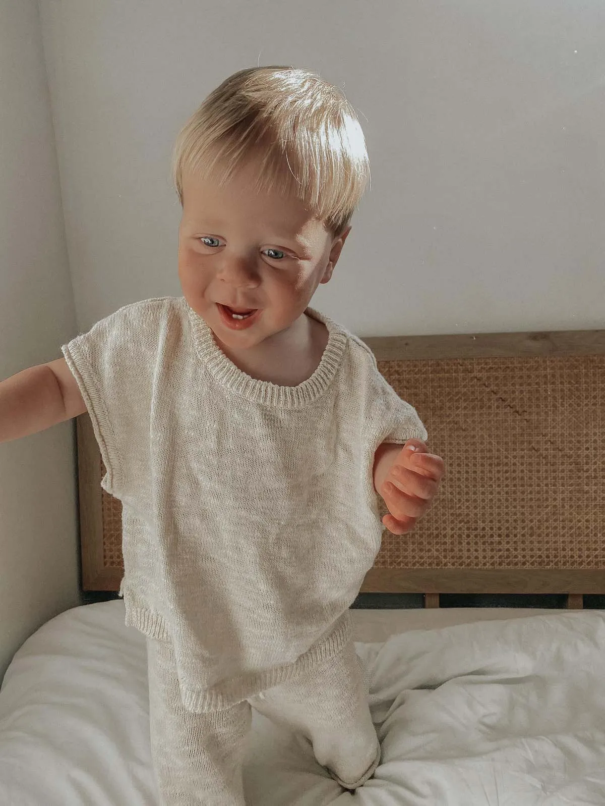 Kori Slub Cotton Top | Buttermilk