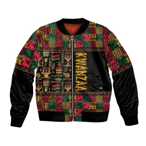 Kwanzaa African Pattern Bomber Jacket LT01