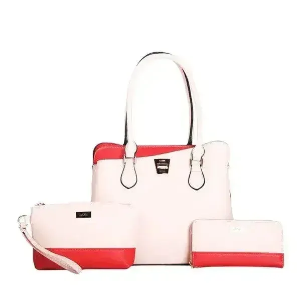 LANY Colorblock Bag Set - 3-Piece Wallet & Pouch | Femstylo