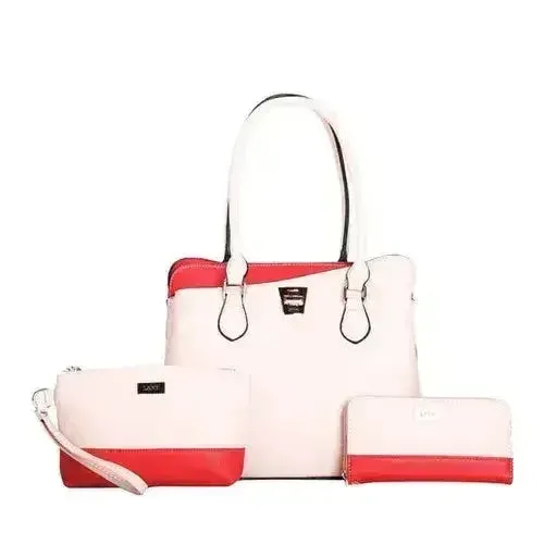 LANY Colorblock Bag Set - 3-Piece Wallet & Pouch | Femstylo