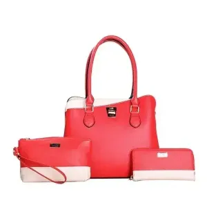 LANY Colorblock Bag Set - 3-Piece Wallet & Pouch | Femstylo