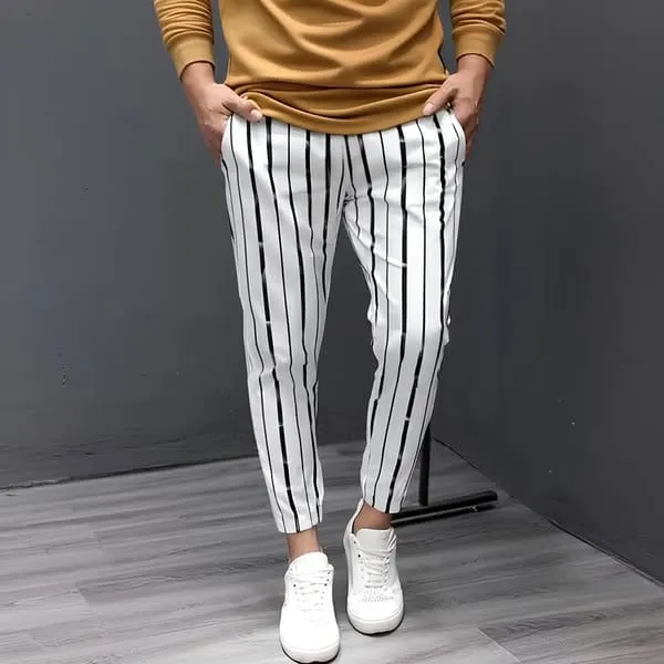 Lennon Striped Pencil Pants